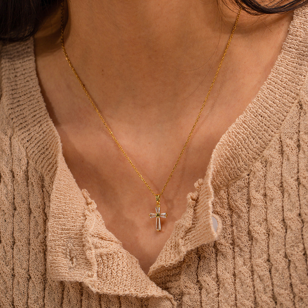 Luxe Cross Necklace