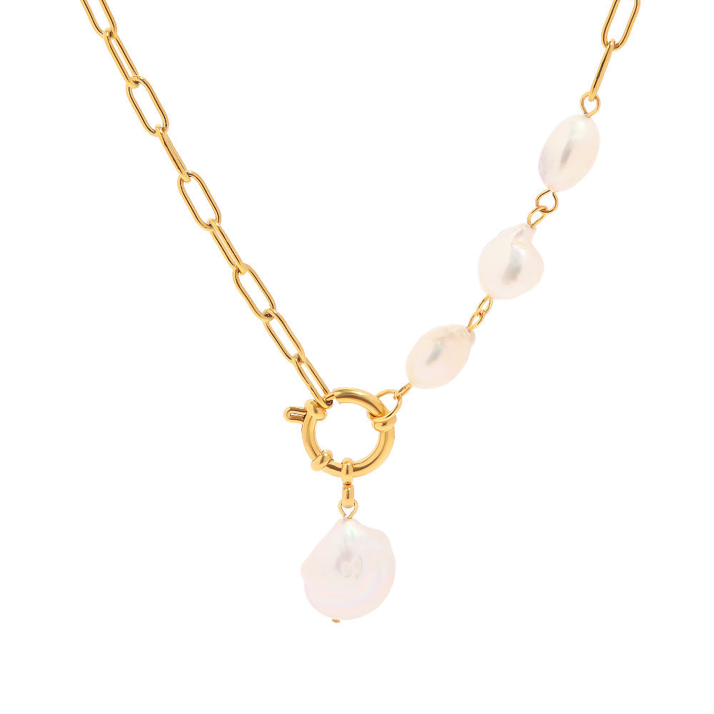 Modern Muse Pearl Necklace