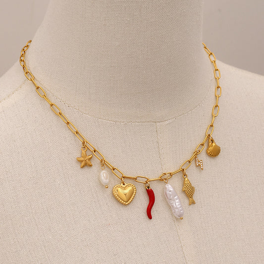 Coastal Charms Necklace