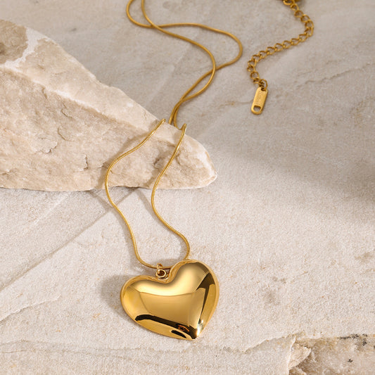 Bold Heart Necklace