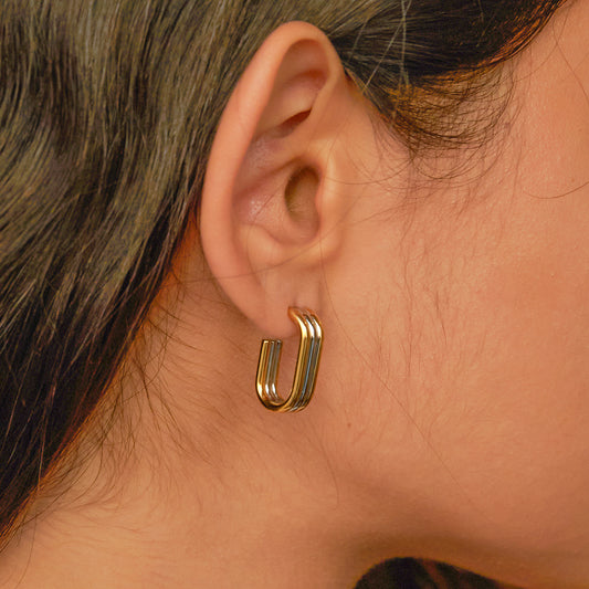Duo Curve Hoops